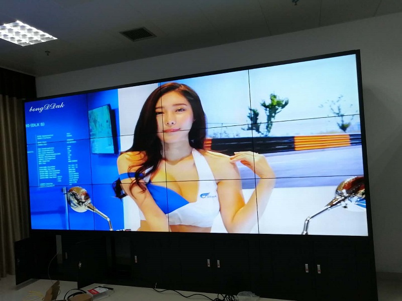 55寸LG15連屏拼接入駐湖南常德理工學(xué)(xué)院